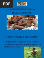 Slides - Trabalho Infantil