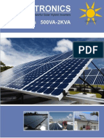 Solar Hybrid Inverter, SolarTronics - Silver Series (500VA-2KVA)