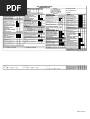 2013 report card