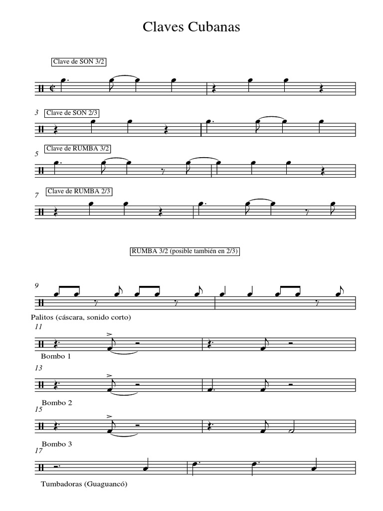 Claves Cubanas