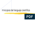 Principios Del Lenguaje Cientifico