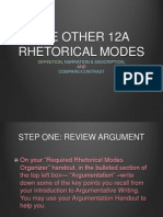 Rhetorical Modes 12a