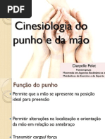 cinesiologia punho e mão - aula para os alunos