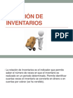 Rotación de Inventarios