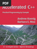 Accelerated C++ 2000