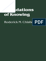 105377248 the Foundations of Knowing