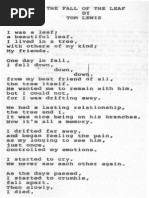 The Fall of the Leaf

