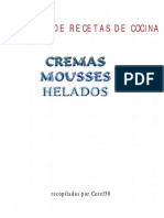 Cremas, Mousses Y Helados1