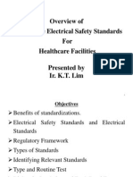 Overview of Low Voltage Electrical Safety Standards for Healthcare Facilities