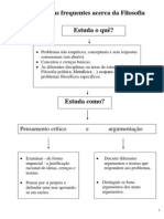 Esquema - Perguntas Frequentes Sobre a Filosofia