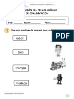 EVALUACIÓN DEL PRIMER MÓDULO