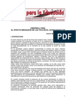 Ciberbullying, El Efecto Mediador de Las Tics en El Acoso Escolar