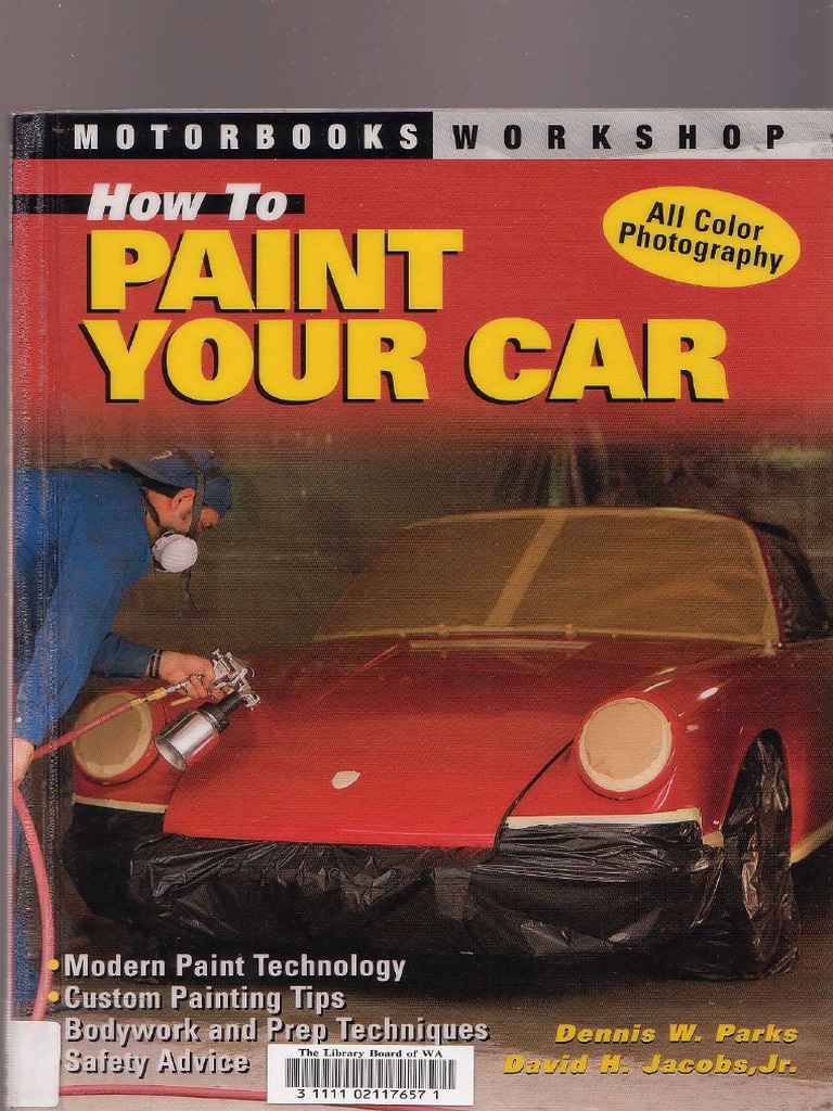 (Ebook) Automotive How To Paint Your Car Parks (Motorbooks