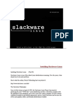 Installing Linux Slackware