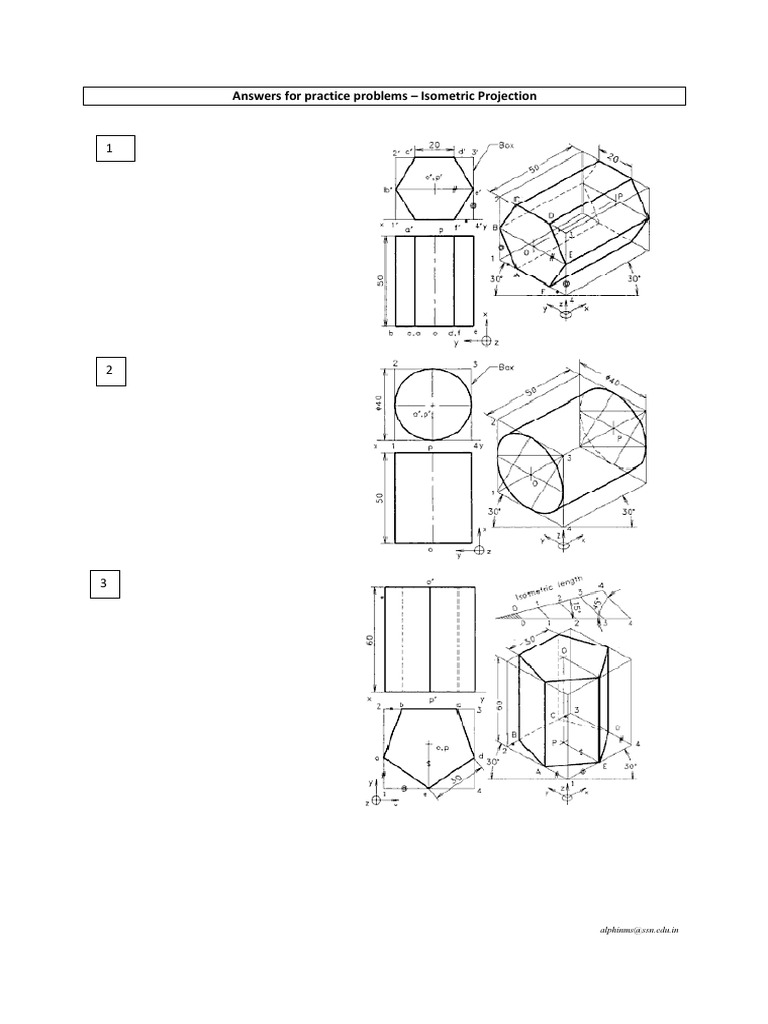 ISOMETRIC PROJECTION EXAMPLES - Auto Electrical Wiring Diagram