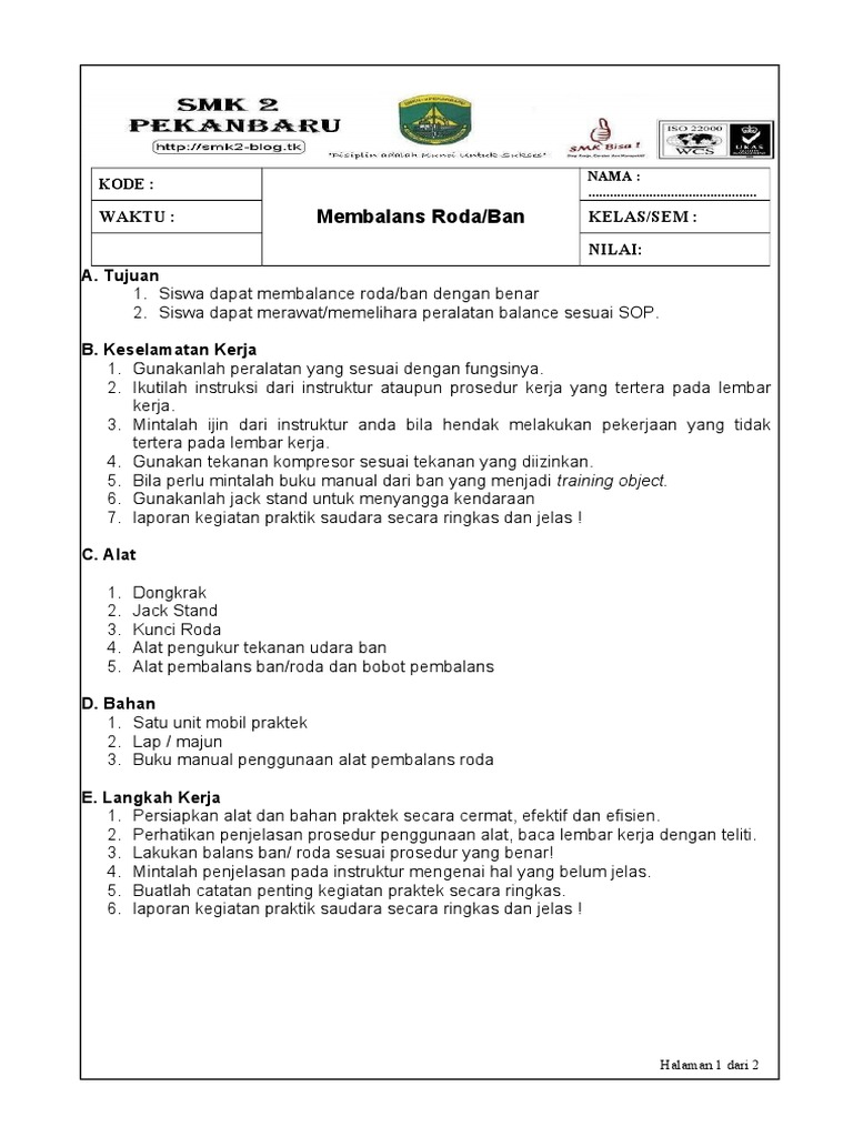 Copy of Jobsheet Membalans Roda Dan Ban