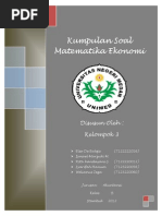 Download Matematika Ekonomi Semester 1 unimed  by welianus zega SN170184304 doc pdf