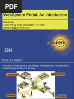 Download WebSphere Portal Introduction by Chris Sparsott SN17018724 doc pdf