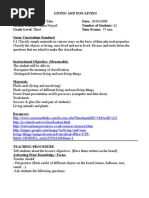 Living and Nonliving