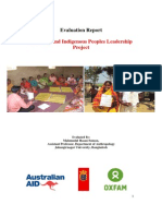 Evaluation Report of Diversity and Indigenous Peoples Leadership Project