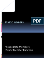 Static Members