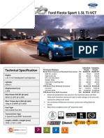 2013 Ford Fiesta Sport 1.5 price list (Pen Msia)