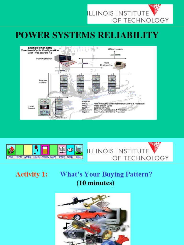 Power Systems Reliability PDF Reliability Engineering System