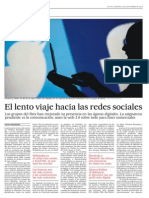 El Lento Viaje Hacia Las Redes Sociales