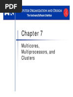 Multicores, Multiprocessors, and P, Clusters