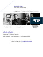 Romania - Ebooks of Famous Romanian Works - Eliade, Cioran, Noica