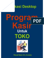 Desain Program TOKO - Aplikasi Penjualan Dan Pembelian Barang Untuk Toko Dengan Visual Basic 6