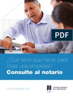 Notarios Triptico Empresa