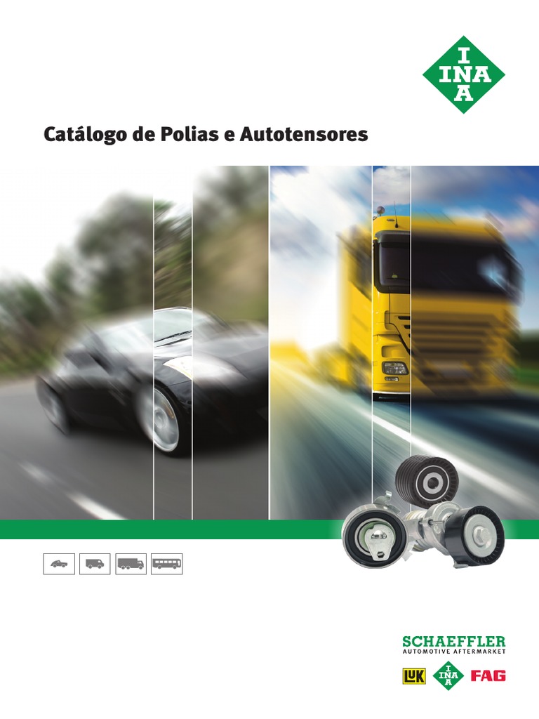 Ina Catalogo de Polias e Tensionadores 2013 | PDF | Motor