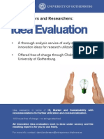 Idea Evaluation Information Sheet