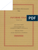 Comisión de la Verdad y Reconciliación - Informe Final - Tomo VIII - Los factores que hicieron posible la violencia; Las secuelas de la violencia