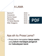 Prosa Lama