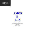 Xavier Candido F Amor E Luz