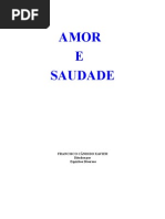 Xavier Candido F Amor E Saudade