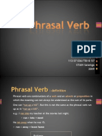 Phrasal Verb Show