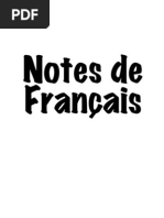 Download Notes de Franais by mattxshank SN17024546 doc pdf