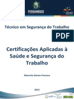 Caderno de ST(Certificações Aplicadas a Segurança do Trabalho)RDDI