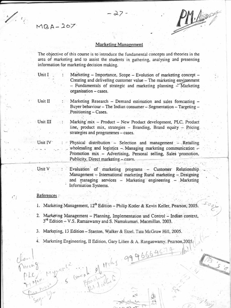 Mba Kerala Second Pdf