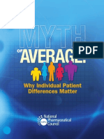 The Myth of Average: Why Individual Patient Differences Matter