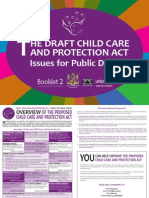 The Draft Child Care and Protection Act For Namibia.