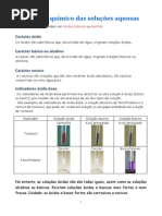Soluções acidas basicas e neutras