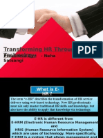 Transforming HR Through Technology