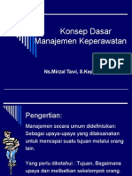 Download Konsep Dasar Manajemen Keperawatan by mirzal tawi SN17026544 doc pdf