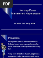 Download Konsep Dasar Manajemen Keperawatan by mirzal tawi SN17026544 doc pdf