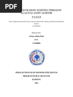 Download Pengaruh Filosofi Audit Terhadap Kualitas Audit by Grisna Arlinta Putri SN170275551 doc pdf