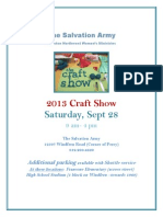 2013 Craft Show Flyer - Full page.docx